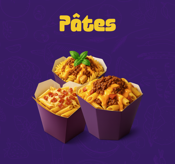 Menu Pâtes